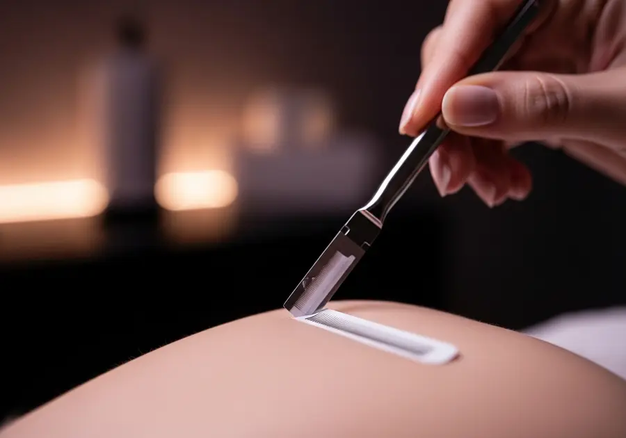 Dermaplaning treatment for smooth skin